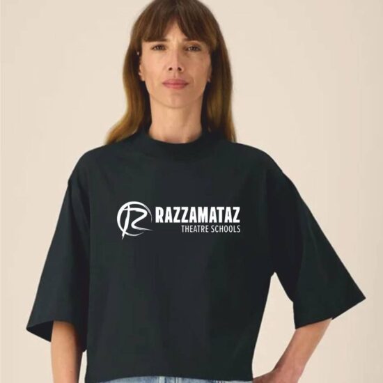 Recycled Cotton Boxy Crop T-Shirt